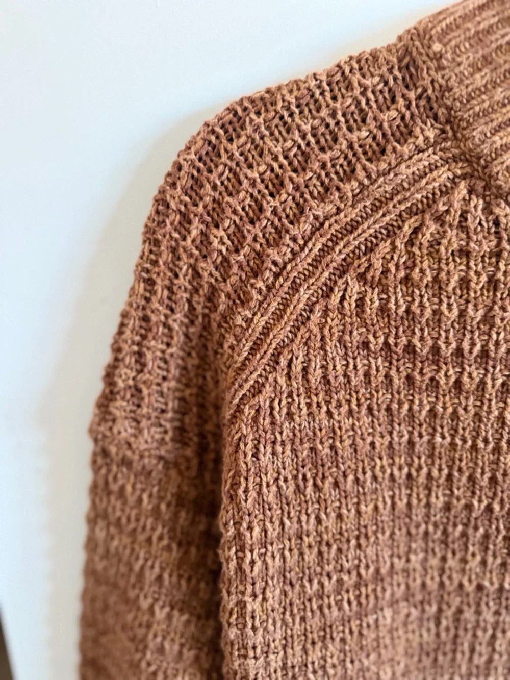 Universal Thread Chunky Crewneck Sweater - Camel Brown - Picture 3 of 9